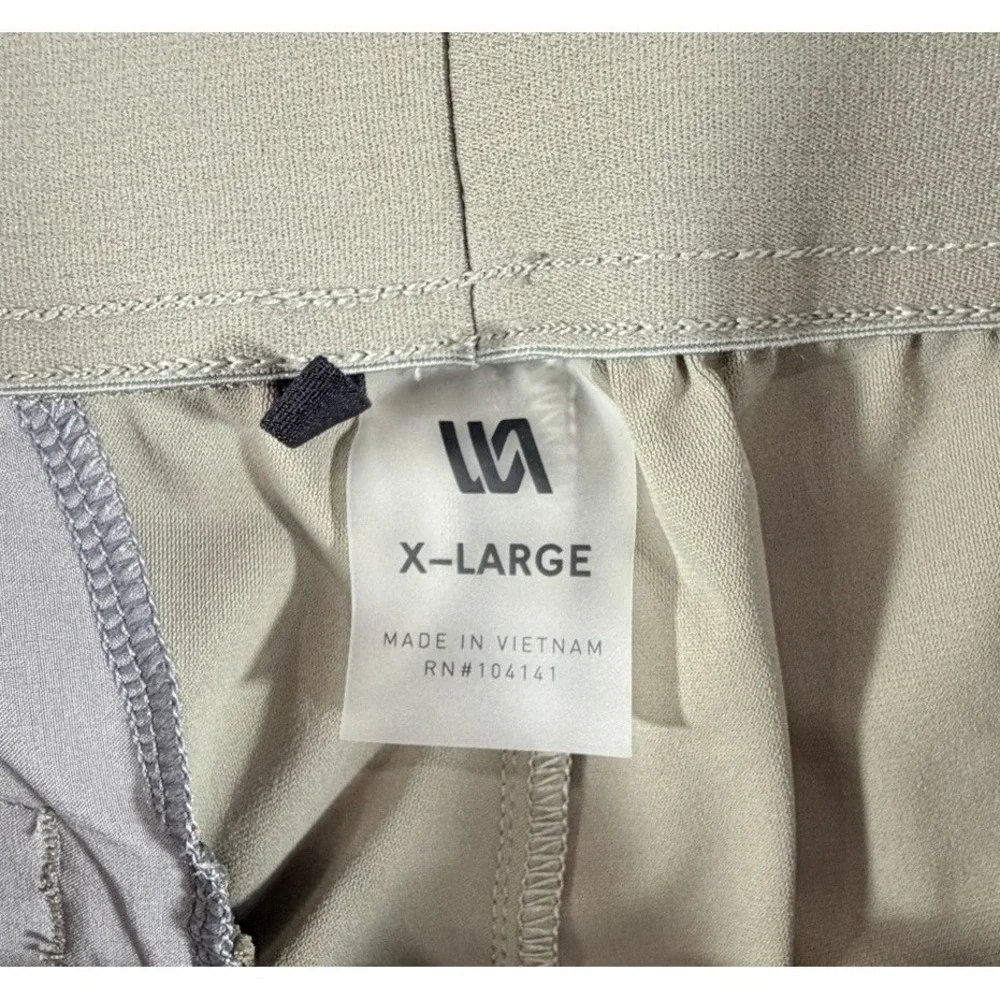 VRST Jogger Pants Men's Sz XL Beige Limitless Cargo Slim Fit Earl